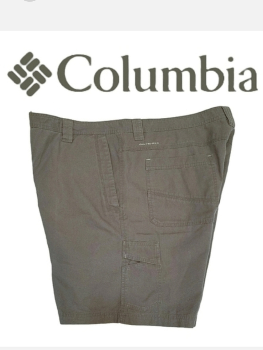 Columbia Men's 100% Cotton Omni-Shield 9" Canvas Trail Short 46W